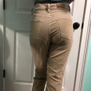 vintage tan corduroys